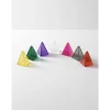 Pion pyramide translucide 15 x 20 mm de jeu à l'unité