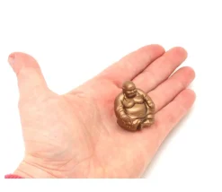 5 Pions bouddha doré 2.5 cm