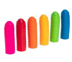 60 pions chapeaux 5 x 6 cm empilables pour jeux