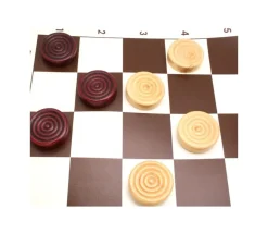 40 Pions de dames géants 4.5 cm de diamètre pour jeu