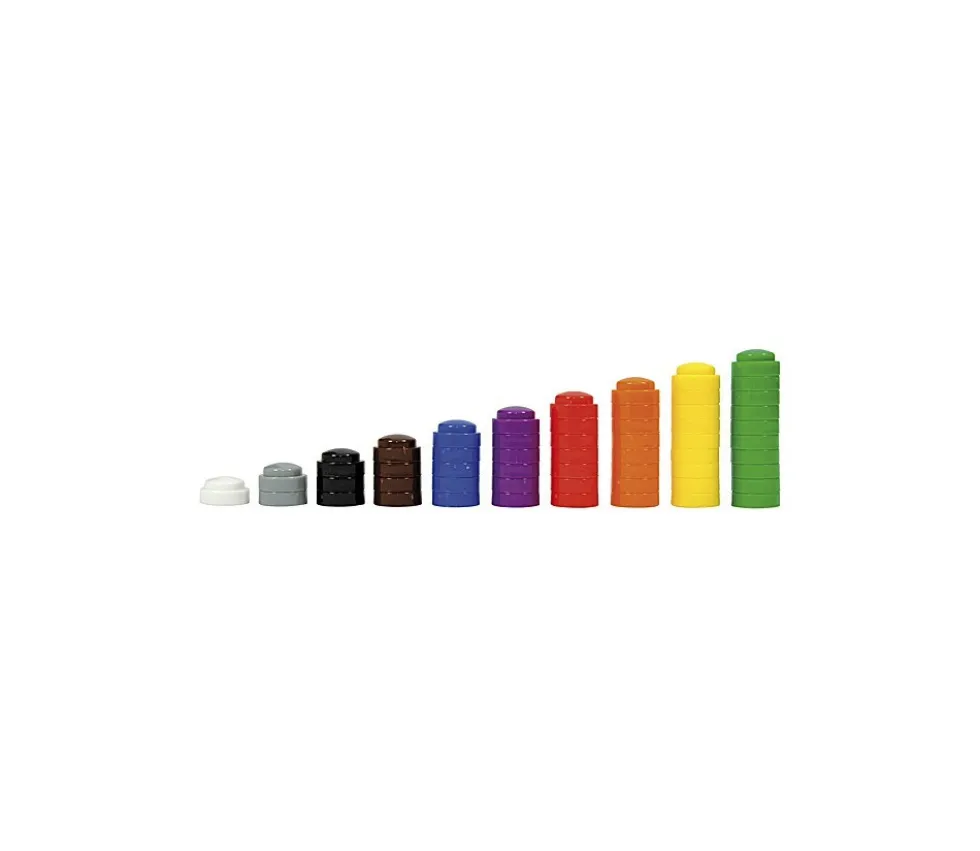 500 Pions empilables de couleur pour jeux 20 x 10 mm