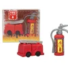 Pions Gommes : 1 camion de pompier et 1 extincteur