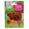 Pions magnétiques ronds loto super qualité - 100 jetons