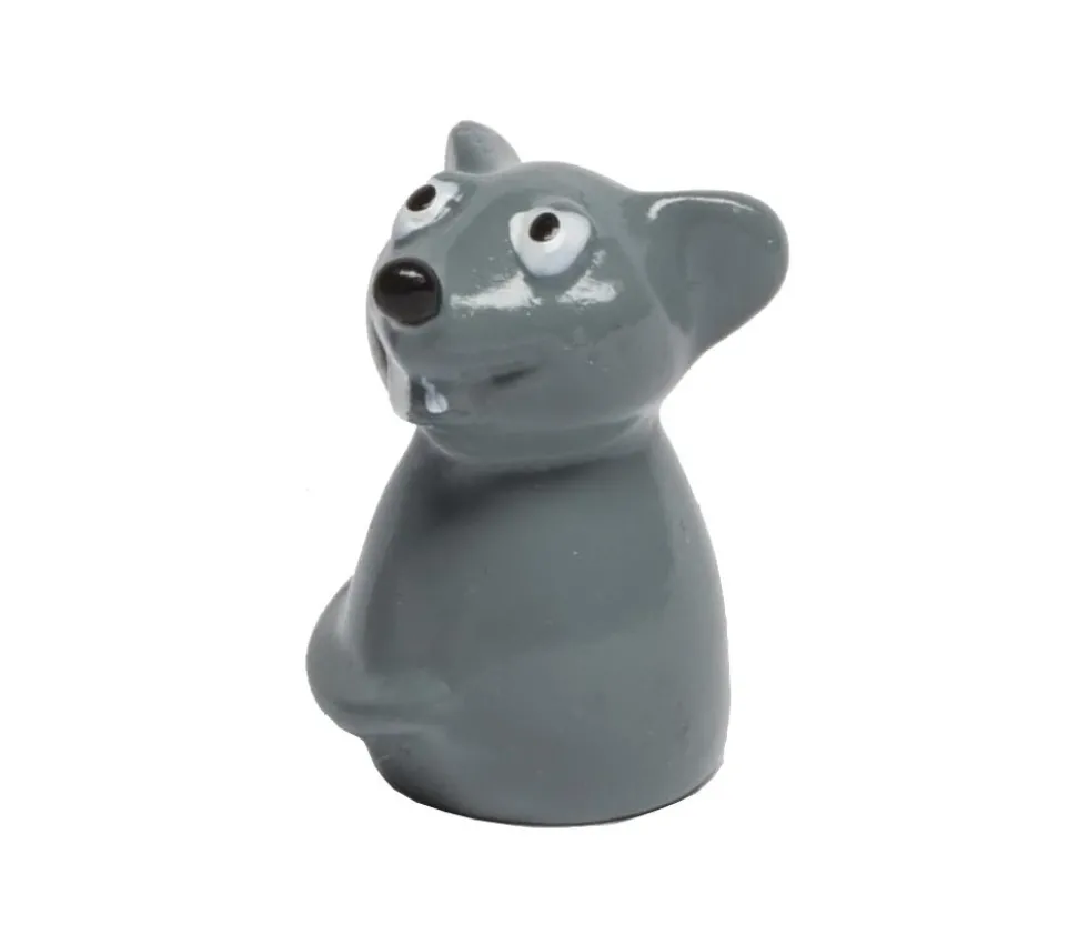 Pion Souris 30 x 20 mm grise pour jeu