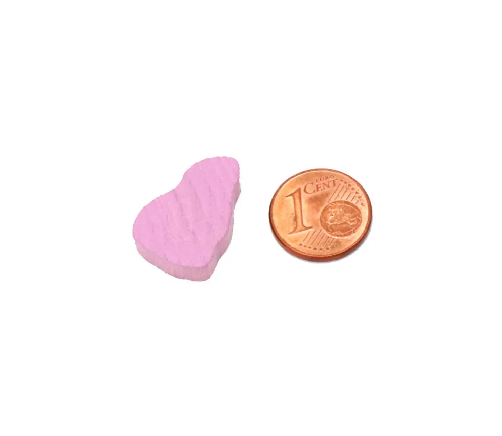 Pion steak viande rose 21 x 14 x 5 mm