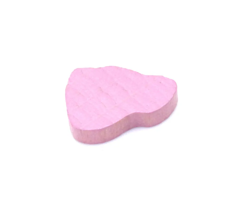 Pion steak viande rose 21 x 14 x 5 mm