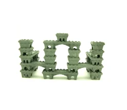 40 Pions tours de Château empilables pour jeux 28x28x20 mm