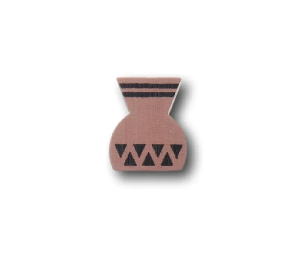 Pion Vase en bois 15 x 13 x 10 mm