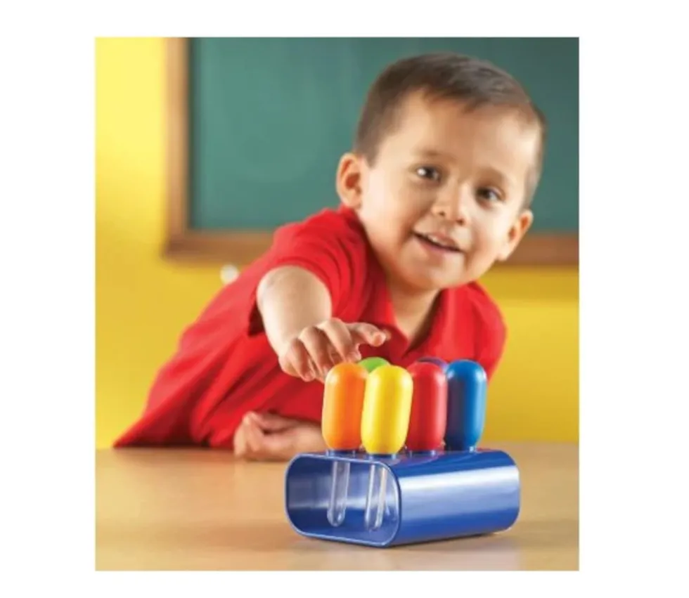 6 Pipettes géantes découverte Sciences enfant