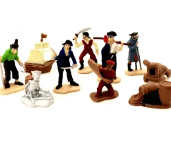 Pirate : 10 figurines de jeu pirate