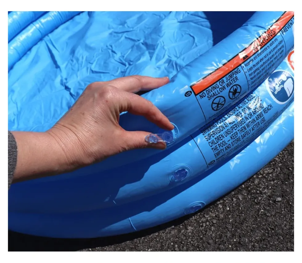 Piscine gonflable Intex de 114 x 25 cm bleu