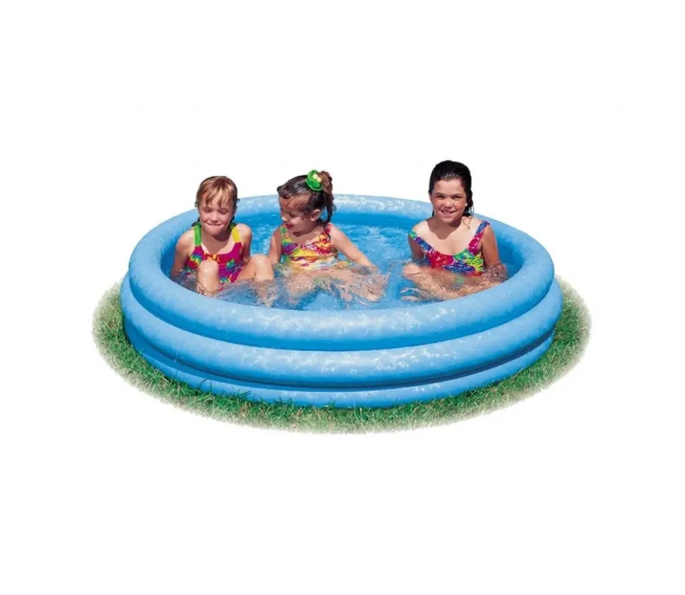 Piscine gonflable Intex de 114 x 25 cm bleu