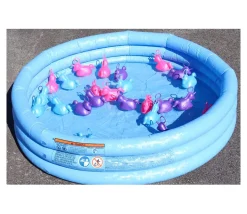 Piscine gonflable Intex de 114 x 25 cm bleu