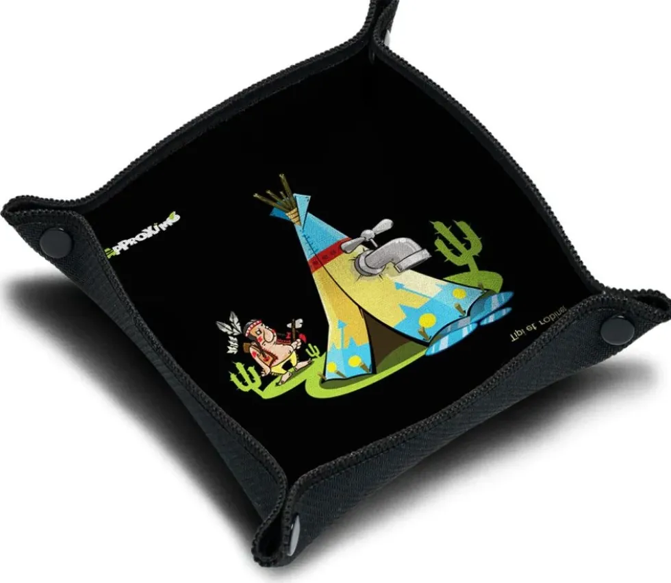 Piste de dés indiens Néoprène 21cm