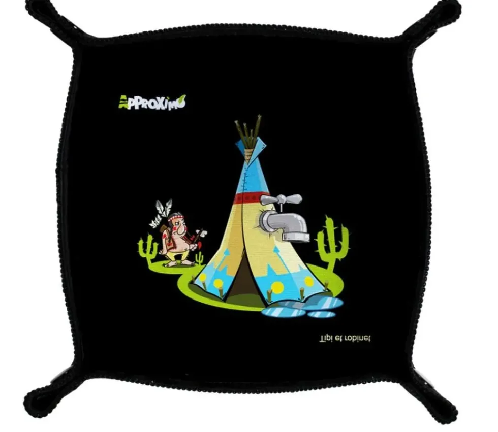 Piste de dés indiens Néoprène 21cm
