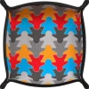 Piste de dés souples meeples multicolores 21 cm x 21cm