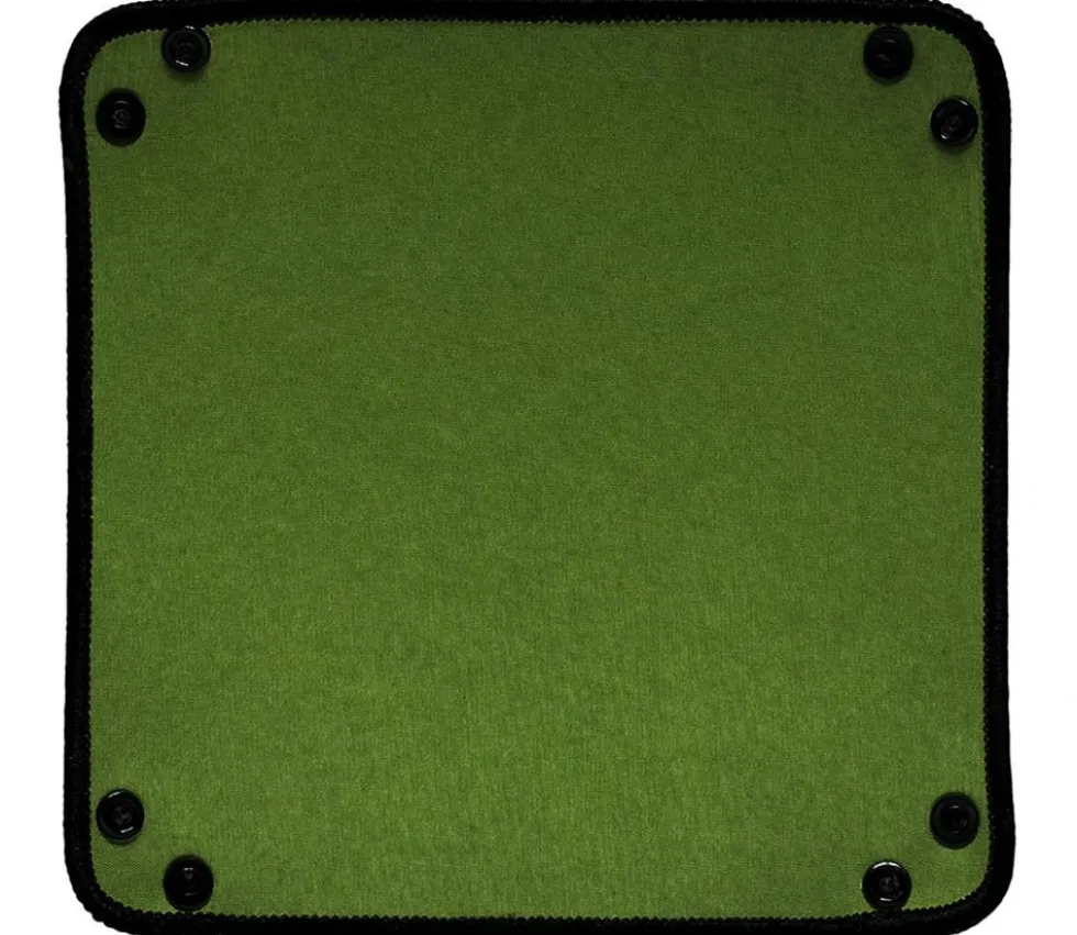 Piste de dés verte 21 cm néoprène