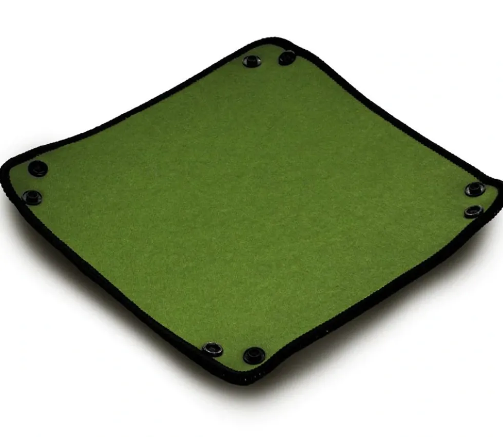 Piste de dés verte 21 cm néoprène