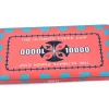 Plaque céramique rose poker valeur 10 000 - 40 gr