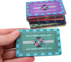 Plaque céramique valeur 250000 pour poker 40 gr