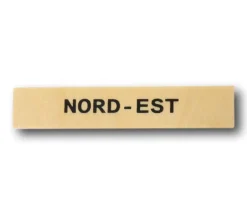 Plaque en bois points cardinaux 10 cm