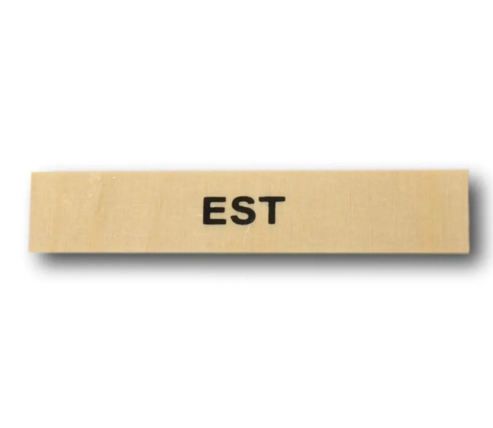 Plaque en bois points cardinaux 10 cm