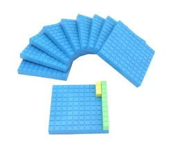 10 plaques centaines encastrables 10 x 10 x 1 cm