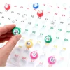 Plateau 1 à 90 contrôle tirage loto Grand modèle pour boules 22 mm (sans boules)