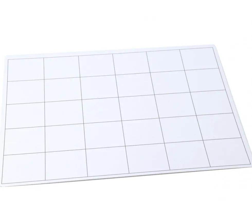 Plateau de jeu tableau 30 cases - 29 x 20 cm