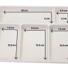 4 Plateaux de tri 5 compartiments (compatible R2N)