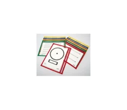 10 Plateaux transparents effaçables supports de fiches clearboard