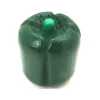Poivron vert en bois de 4.5 x 3.9 cm légume jouet