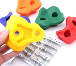 5 Prises pour mur escalade