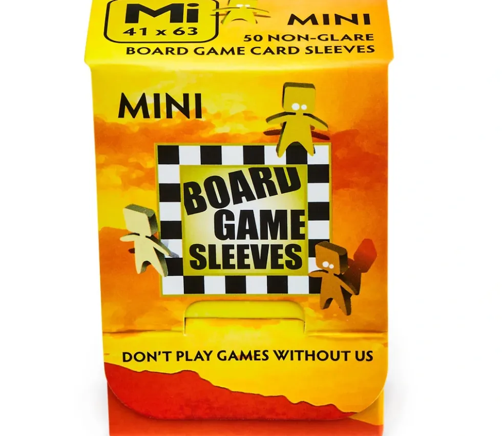 50 protèges cartes MINI 41x63 mm antireflet sleeves Tinmen pour jeu