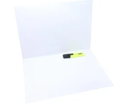 PR3+ Plateau de jeux 554 x 380 mm grand format pliable en 2 rectangle