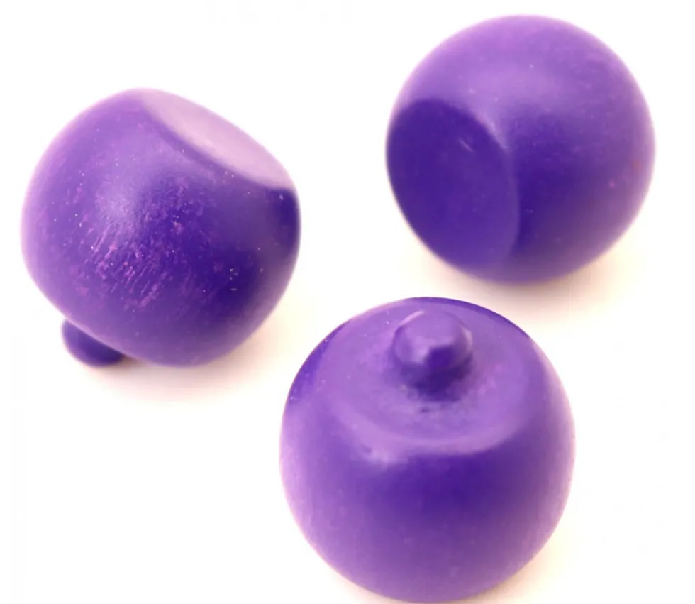 Prune en bois fruit violet de 20 x 20 mm