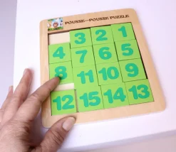 Puzzle - casse tête en bois 2 en 1 Licorne