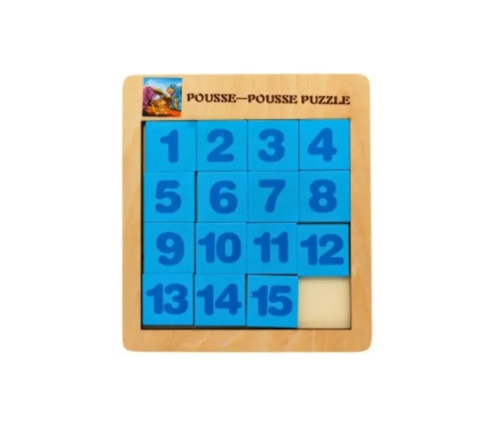 Puzzle - casse tête en bois 2 en 1 Licorne