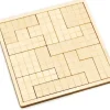 Puzzle Casse tête forme tétris bois