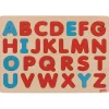 Puzzle en bois alphabet méthode Montessori - Cadre 30 x 21 cm