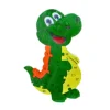 Puzzle en bois Animal + Alphabet - 24 pièces à assembler dinosaure