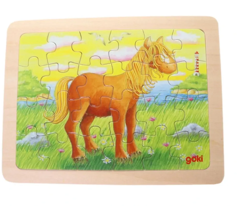 Puzzle en bois Animaux 24 pièces