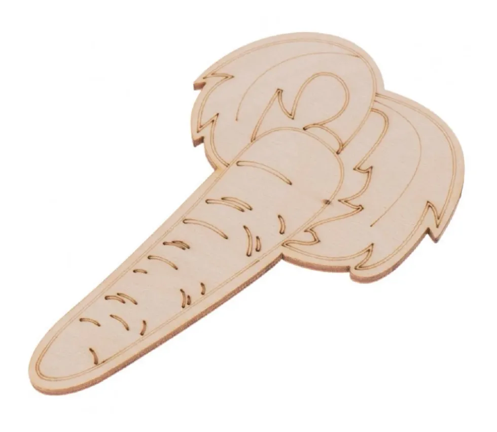 Puzzle en bois légumes - 9 pièces