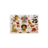 Puzzle en bois 6 à 7 pièces à encastrer animaux savane