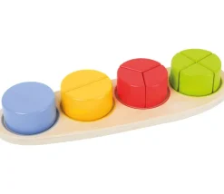 Puzzle Fraction éducation en bois