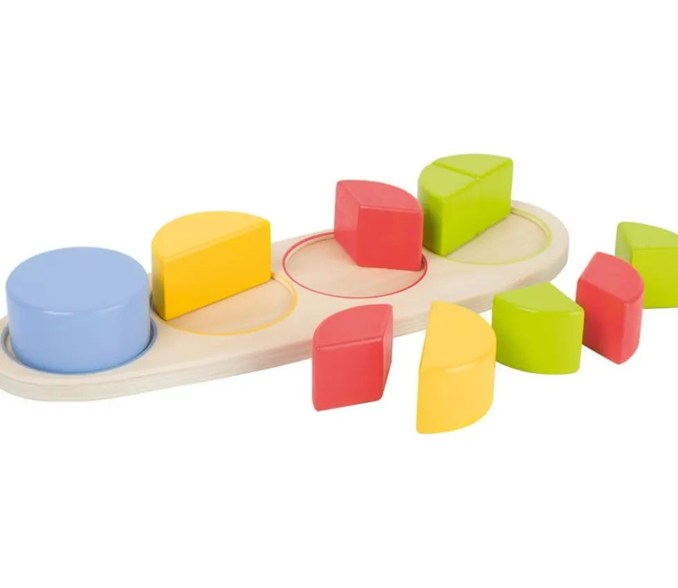 Puzzle Fraction éducation en bois