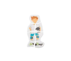 Puzzle Je grandis "garçon" 4 étages - 28 pièces en bois