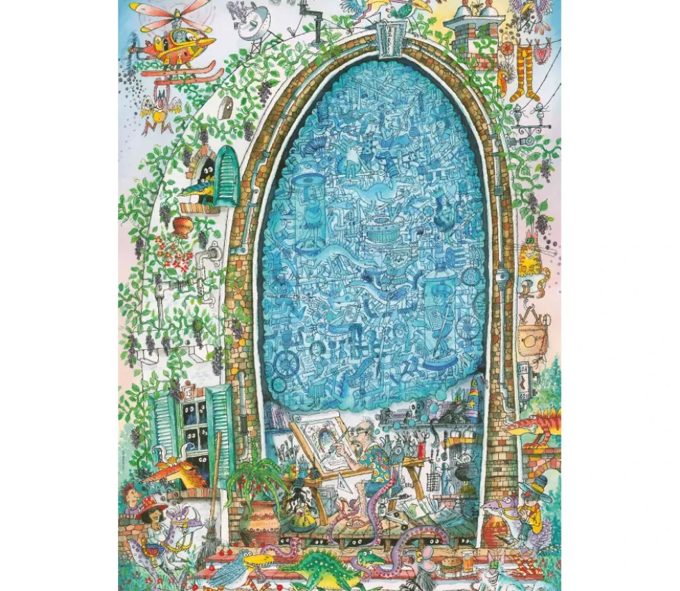 Puzzle 1000 pièces Artist's Mind série Comics 70 x 50 cm. Heye