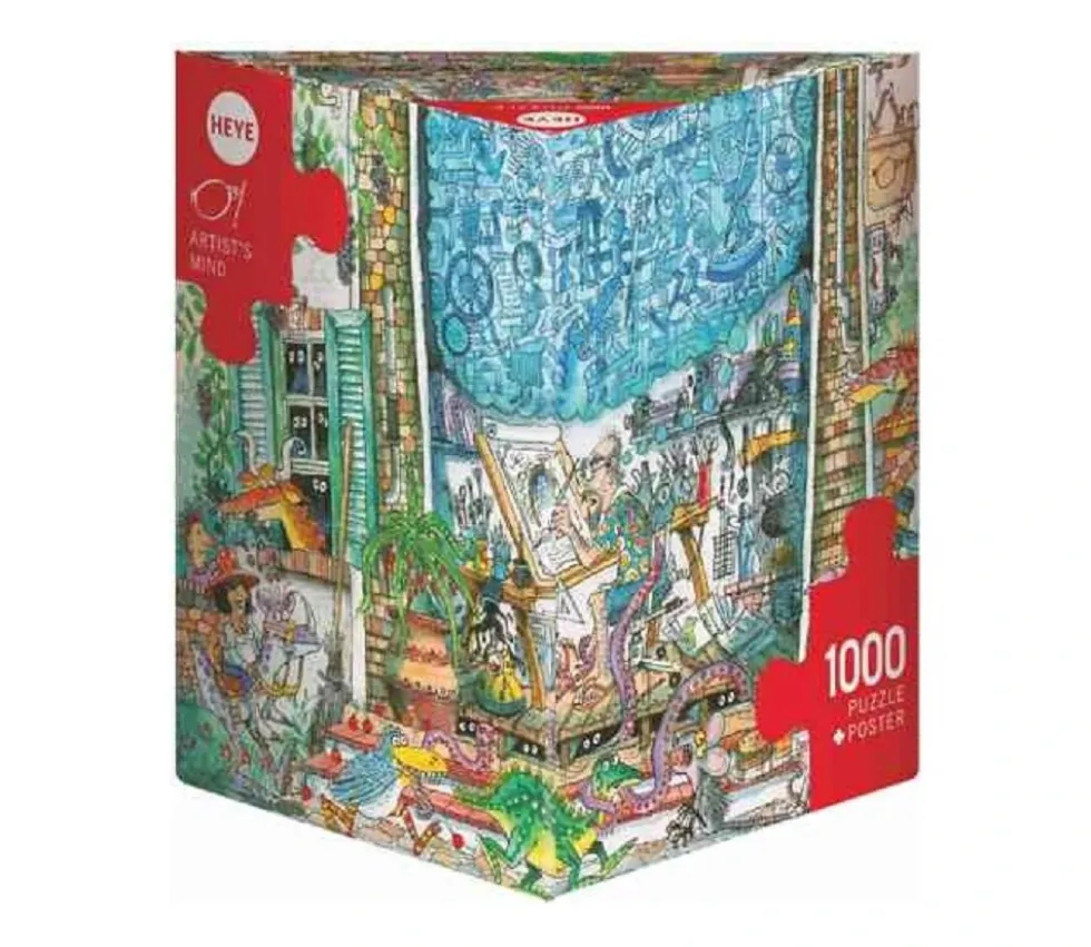 Puzzle 1000 pièces Artist's Mind série Comics 70 x 50 cm. Heye