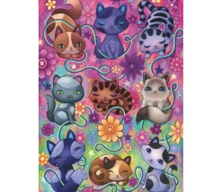 Puzzle 1000 pièces Kitty Cats, série Dreaming. Heye